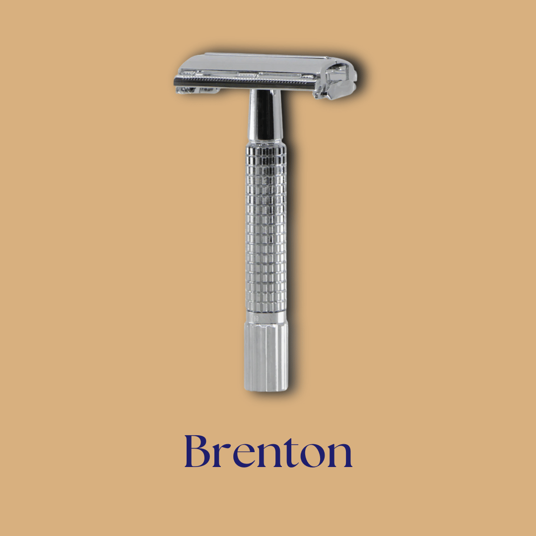 Afeitadora Clásica Brenton + 5 Hojas Gillette