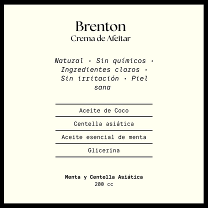 Crema de Afeitar Premium - 200ml
